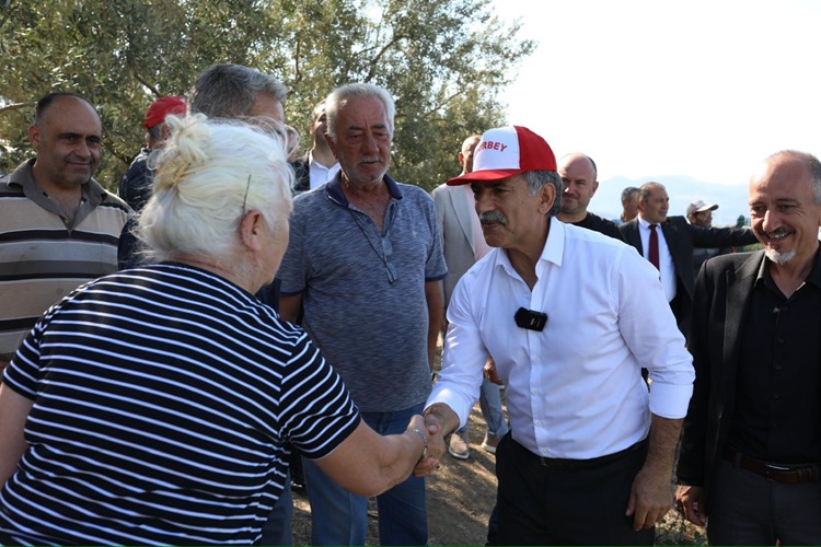 Gemlik’te tarımsal sulama havuzu kuruldu