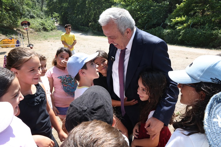 Doğanın kucağında yaz okulu