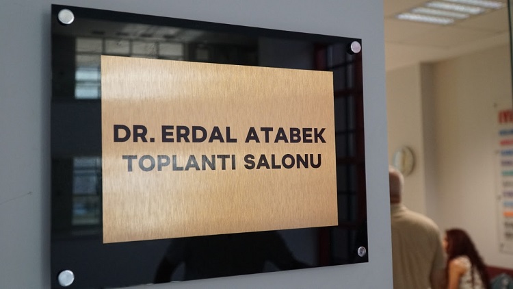 Dr. Erdal Atabek Toplantı Salonu açıldı