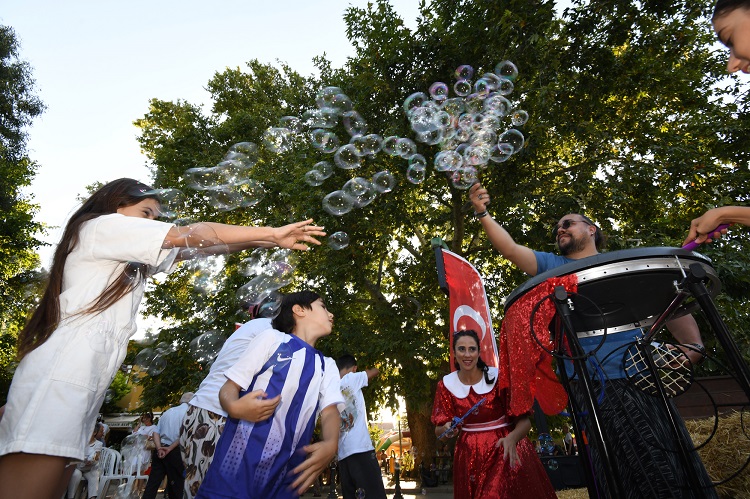 Osmangazi’nin köylerinde eğlence dolu saatler