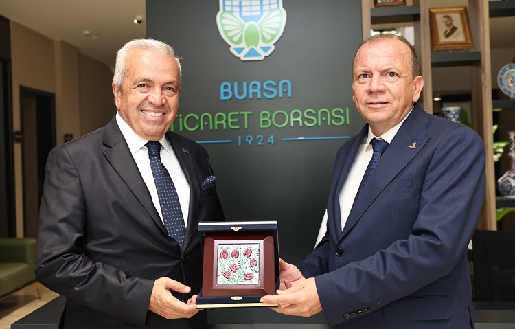 Şadi Özdemir’den Bursa Ticaret Borsası’na ziyaret