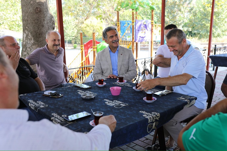 Şükrü Deviren Gemlik ziyaretlerine devam ediyor