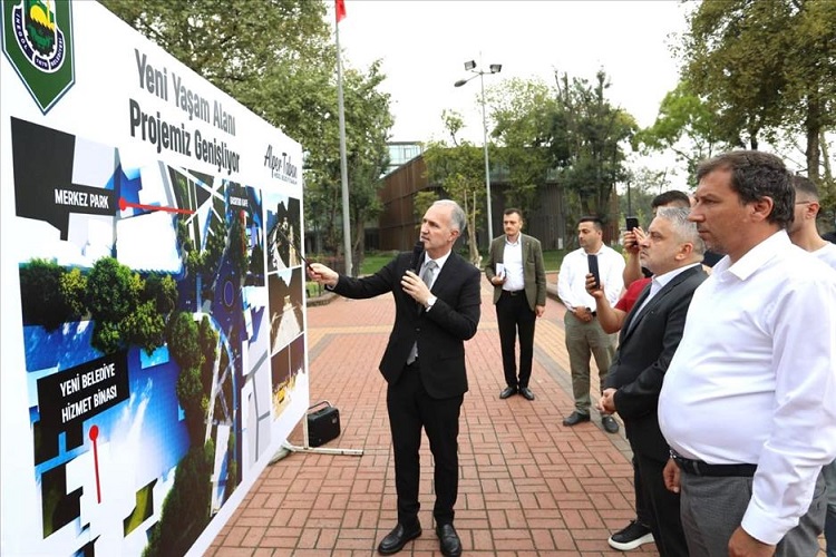 Heykel bölgesinde düzenleme çalışmalarına başladı