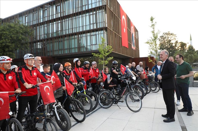 İnegöl’de ‘Zaferden Kurtuluşa’ pedal basıldı