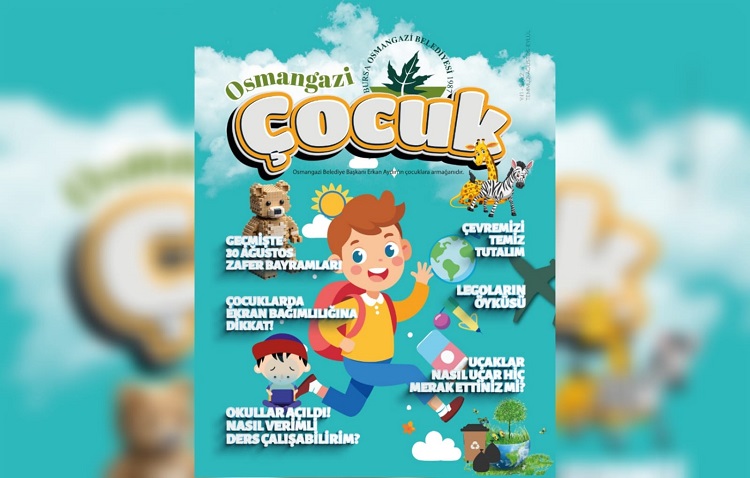 ‘Osmangazi Çocuk’ dergisinin ikinci sayısı çıktı