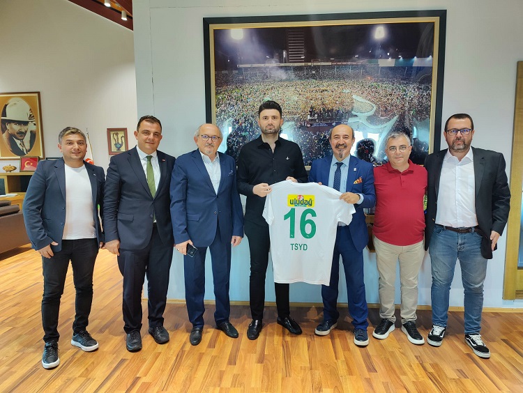 TSYD Bursa’dan Bursaspor’a ziyaret