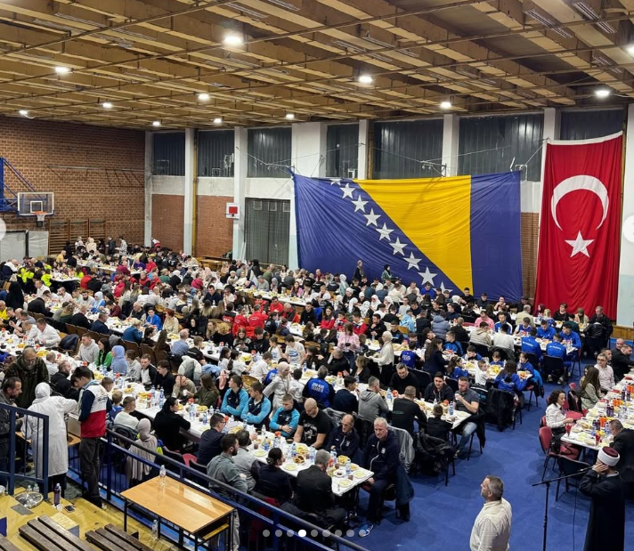 BALKANTÜRKSİAD’dan Bosna Hersek’te iftar sofrası