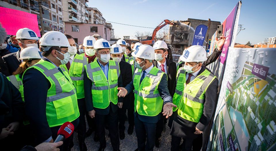 İzmir Örnekköy’de temel Kılıçdaroğlu’ndan