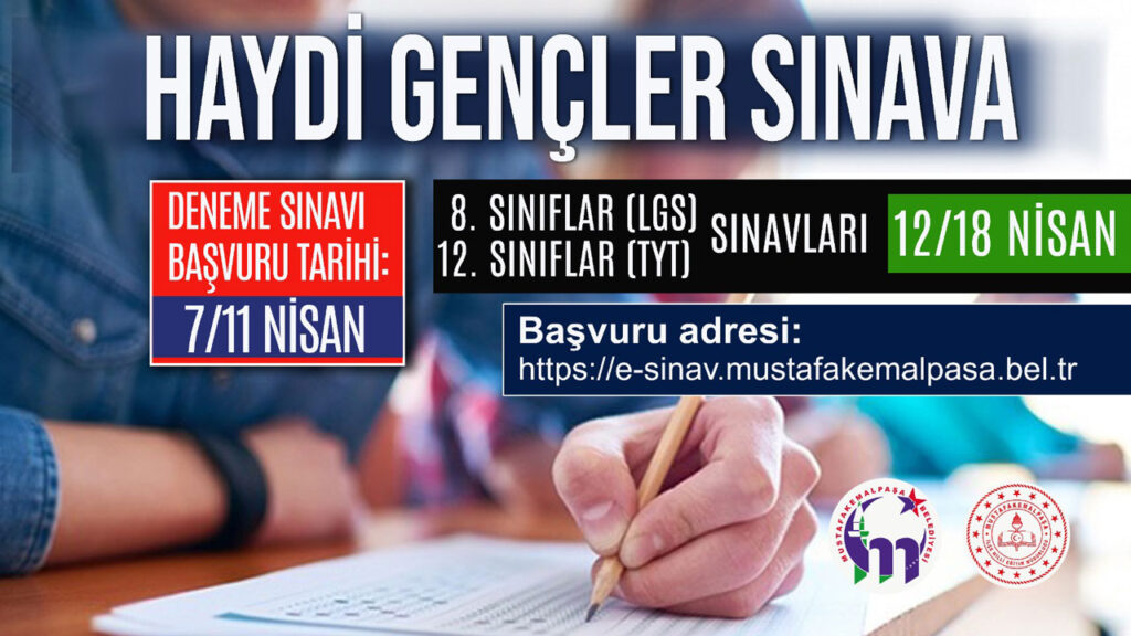 Bursa’da öğrencilere online sınav desteği