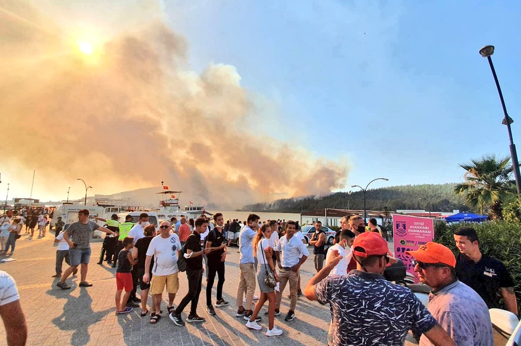 Bodrum’da dehşet anları