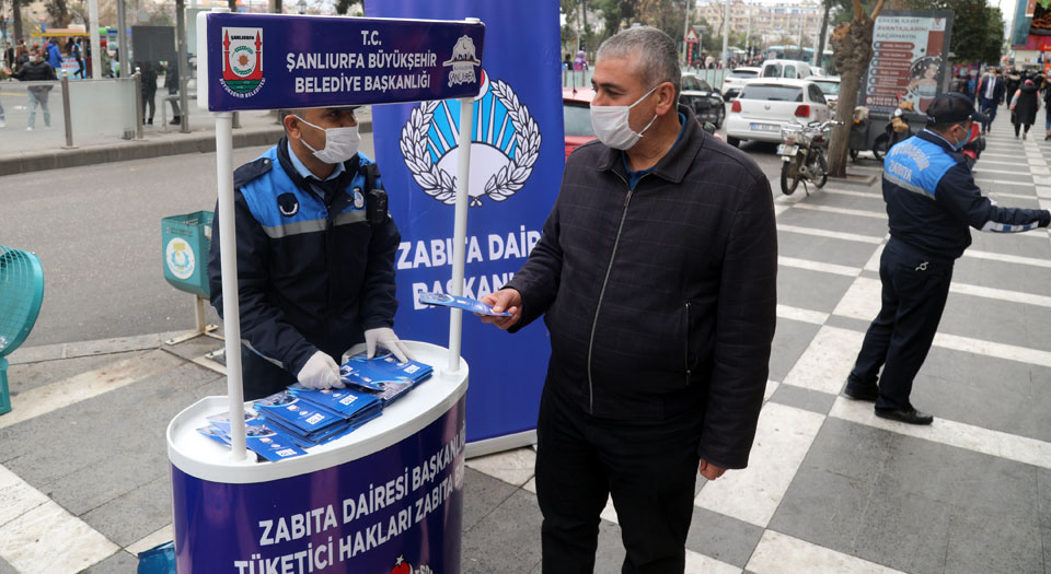 Şanlıurfa’da tüketicilere broşürlü farkındalık