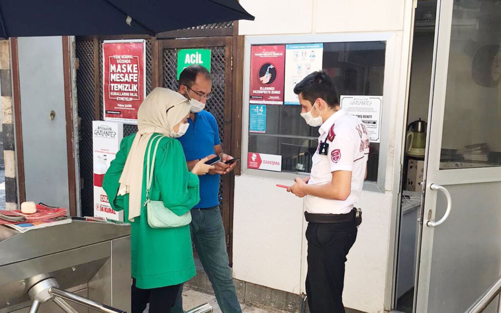 Gaziantep müzelerinde temassız ödeme dönemi